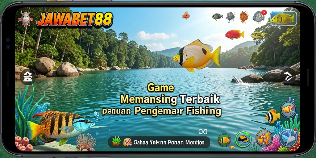 Gameplay menarik JAWABET88 dengan pengalaman memancing yang mendalam.