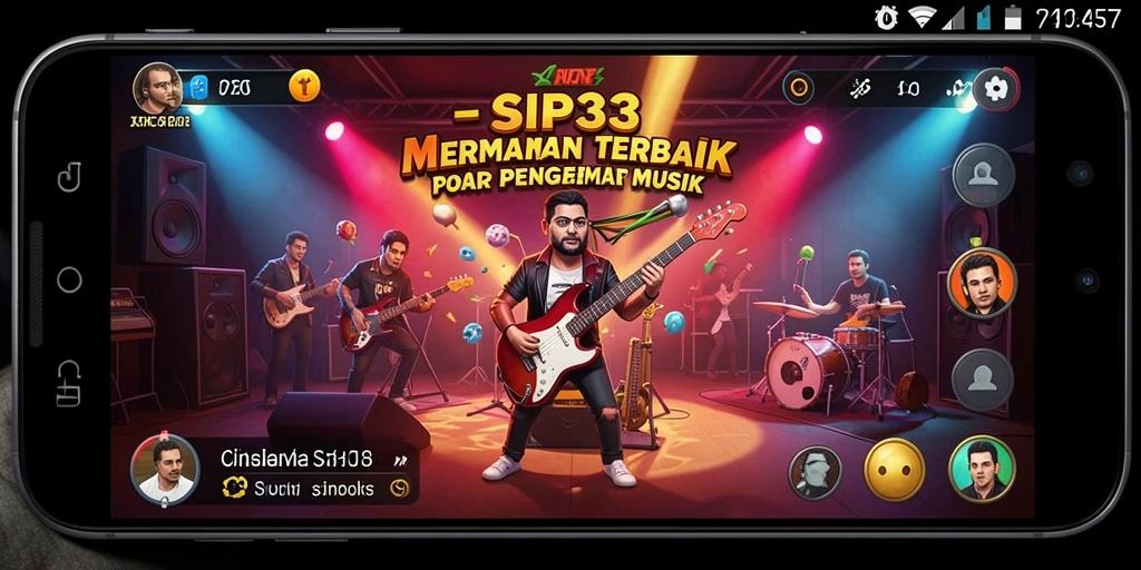 Visual menampilkan gameplay yang seru dan interaktif dari SIP33.