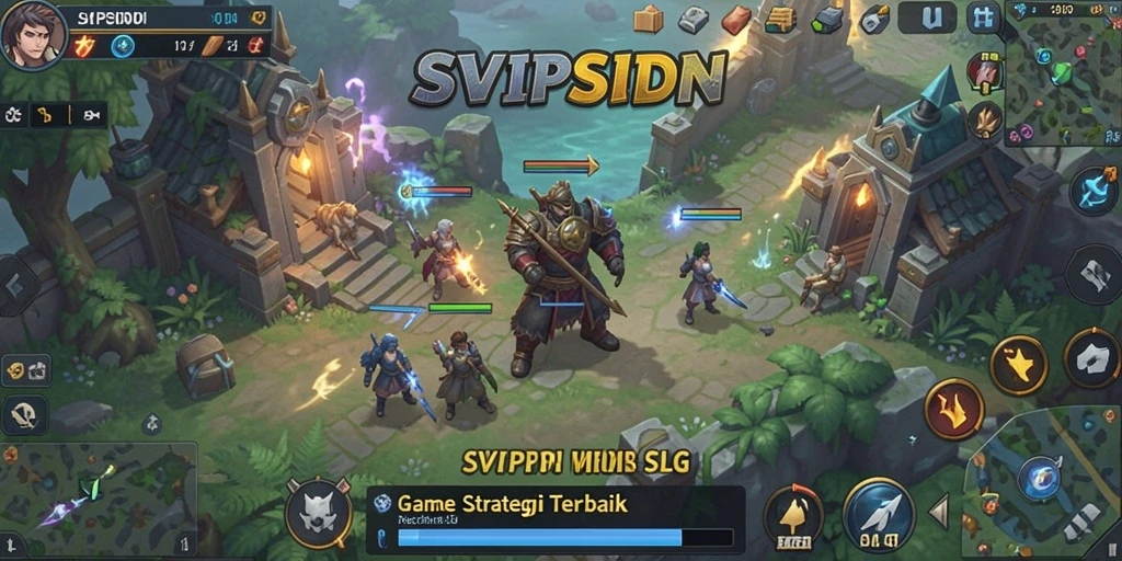 Tangkapan layar gameplay menarik di SVIPSIDN, strategikan kerajaan Anda.